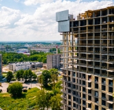 Ход строительства дома 96 в ЖК Живи! в Рыбацком -