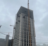 Ход строительства дома 1 в ЖК Речной квартал -