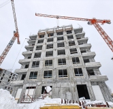 Ход строительства дома корпус 3 в ЖК Счастье в Кольцово -