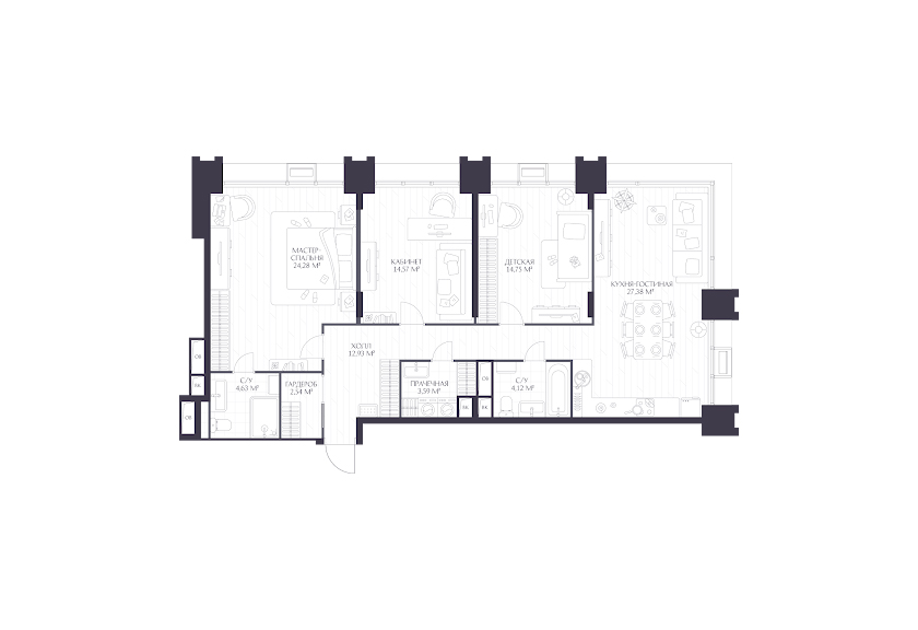 Элитно и практично: за что нижегородцы готовы платить миллионы, выбирая премиальные квартиры? - фото 5