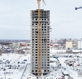 Ход строительства дома № 117, корпус 12 (4А) в ЖК Фатера -