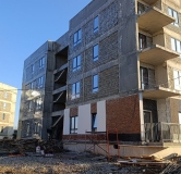 Ход строительства дома Литер 1 кв 9.1 в ЖК Усадьба Гостагаевская -