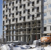 Ход строительства дома 1-4 в ЖК Уральский сад -