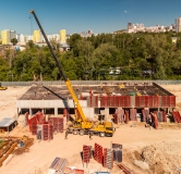 Ход строительства дома литер 1 в ЖК Белый Остров -
