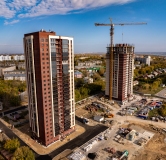 Ход строительства дома 1 в ЖК Черемушки на Приморской -