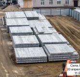 Ход строительства дома 1 в ЖК Сила леса -