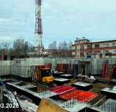 Ход строительства дома 33б.1 в ЖК Начало -
