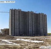Ход строительства дома 134.1 в ЖК Ручьи -