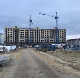 Ход строительства дома № 2, 1 этап в ЖК Ботаника Парк -