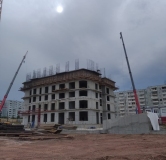 Ход строительства дома 10 в Клубный дом Первый Приорити -
