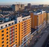 Ход строительства дома 25 в ЖК Галактика -