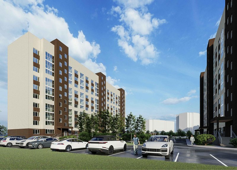 Дом 4 (3, поз.2) в ЖК Южный - фото 1