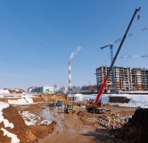 Ход строительства дома 3 в ЖК Главные Роли -