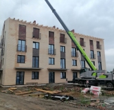 Ход строительства дома 24 в ЖК Альпийский квартал -