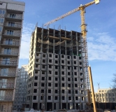 Ход строительства дома № 1 в ЖК Маршал Град -