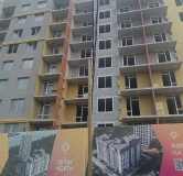 Ход строительства дома 57 в ЖК Огни Исети -