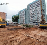 Ход строительства дома 285-299 в ЖК И-Волга -
