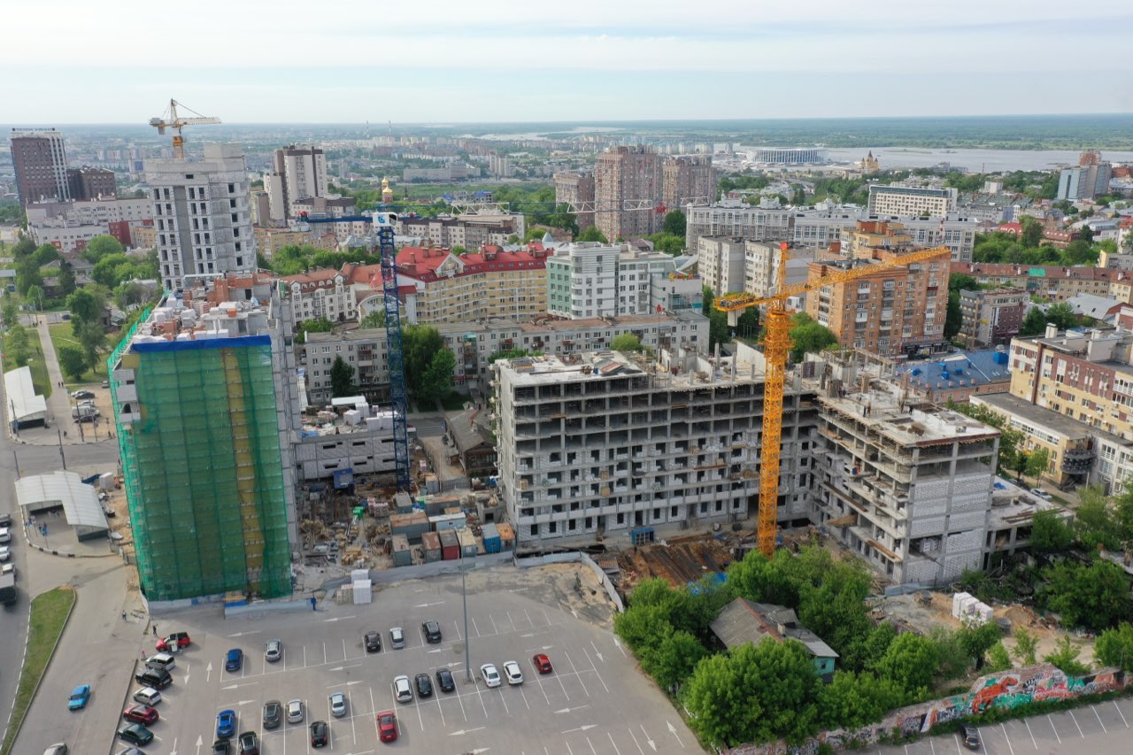 Ввод жилья в эксплуатацию в 2021 году в Нижегородской области должен составить 600 тыс кв м - фото 1
