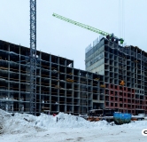 Ход строительства дома 2 в ЖК Михеева -