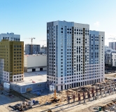 Ход строительства дома № 8 (ГП-1) в ЖК Окинава -