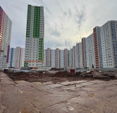 Ход строительства дома литер 8 в ЖК Акварель -