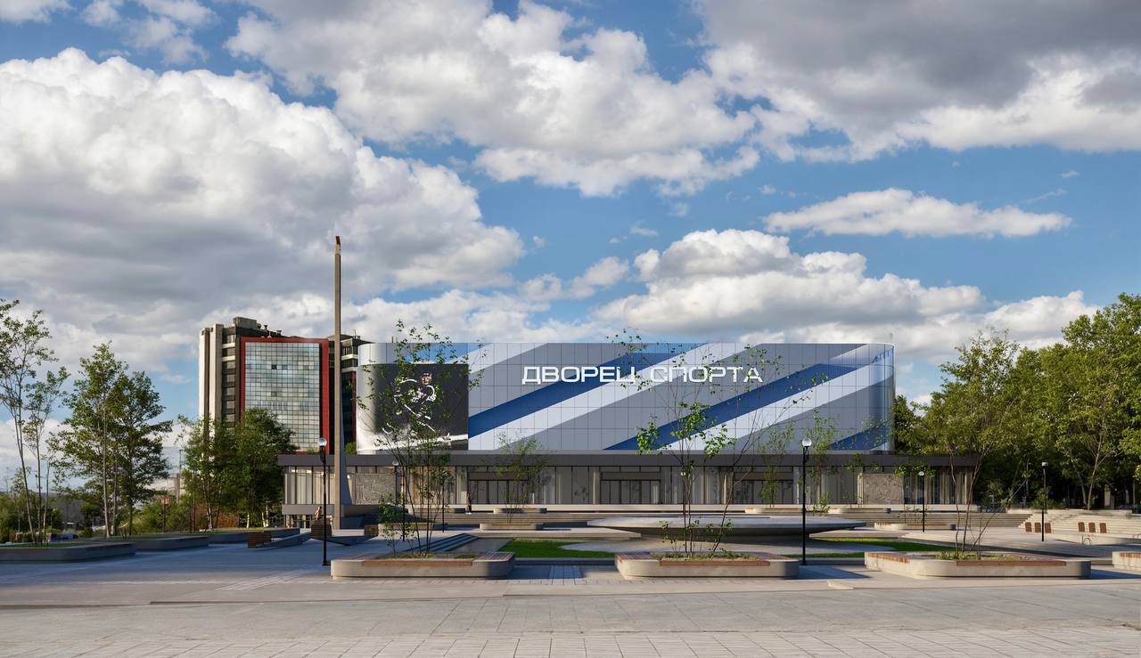 Замгубернатора показал, каким будет здание Дворца спорта после реконструкции в Ростове - фото 1