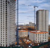 Ход строительства дома 54 (ГП 2.3) в ЖК Кедровый берег -