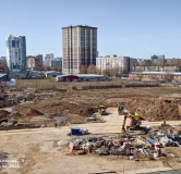 Ход строительства дома 5, секция 2.1 в ЖК Красное Яблоко -