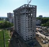 Ход строительства дома № 3 в ЖК Подкова. Дом на Цветочной -