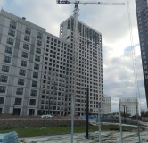 Ход строительства дома 2.3 в ЖК Надежный на Пролетарке -