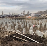 Ход строительства дома 5.7 в ЖК ЭКО-квартал на Кедровой -