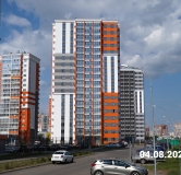 Ход строительства дома 51 А в ЖК Дружный -