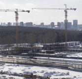 Ход строительства дома 1 в ЖК Сибирский Сад -