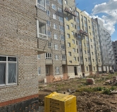 Ход строительства дома 1 в ЖК Миловские Просторы -