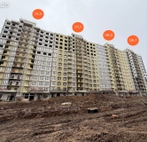 Ход строительства дома 31 в ЖК Авиатоr -