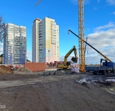 Ход строительства дома 2, 2 этап в ЖК Романтик -