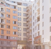 Ход строительства дома 8Б, 1 этап в ЖК Палацио -