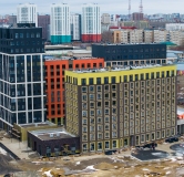 Ход строительства дома № 28 (ГП-1) в ЖК Новатор -