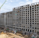 Ход строительства дома Литер 4.1 в ЖК Патрики -