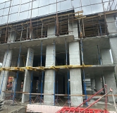 Ход строительства дома 1 в ЖК Автограф -