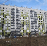 Ход строительства дома 1.2 в ЖК Микрорайон № 49-Б -