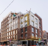 Ход строительства дома 105а в ЖК Кастура Таун -