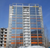 Ход строительства дома блок А в ЖК Перспектива -