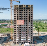 Ход строительства дома № 2 в ЖК Лето -